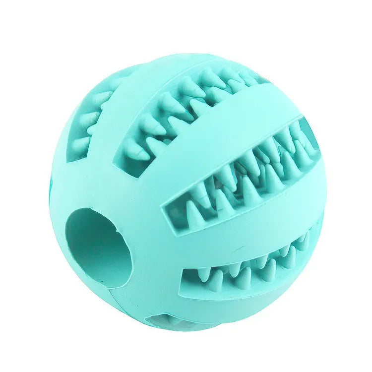 Interactive Treat Ball for Dogs – Fun, Chew-Resistant & Teeth Cleaning Toy