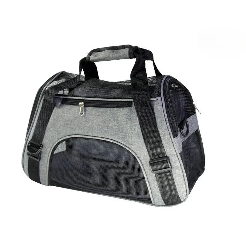 Portable Pet Carrier Bag – Comfortable & Breathable Travel Bag for Cats & Small Dogs