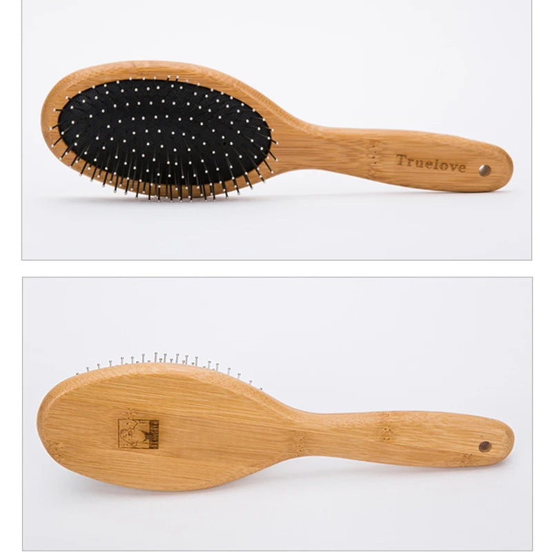 Premium Pet Grooming Brush – Gentle Deshedding Comb for Dogs & Cats