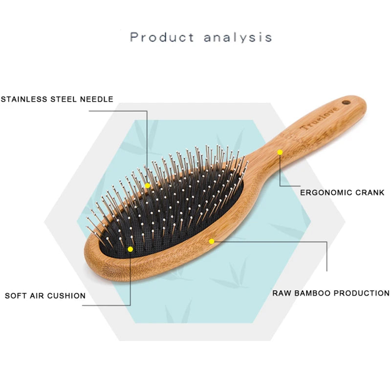 Premium Pet Grooming Brush – Gentle Deshedding Comb for Dogs & Cats