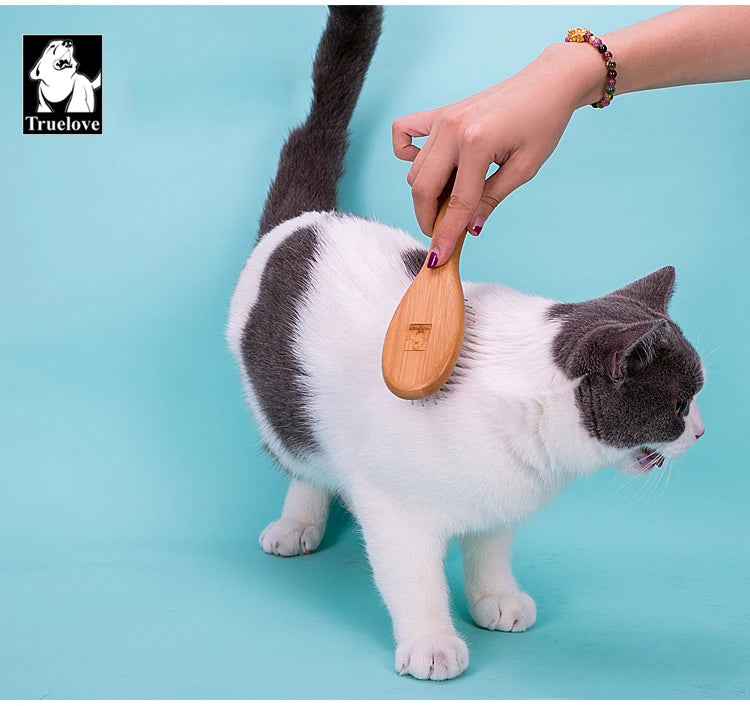 Premium Pet Grooming Brush – Gentle Deshedding Comb for Dogs & Cats