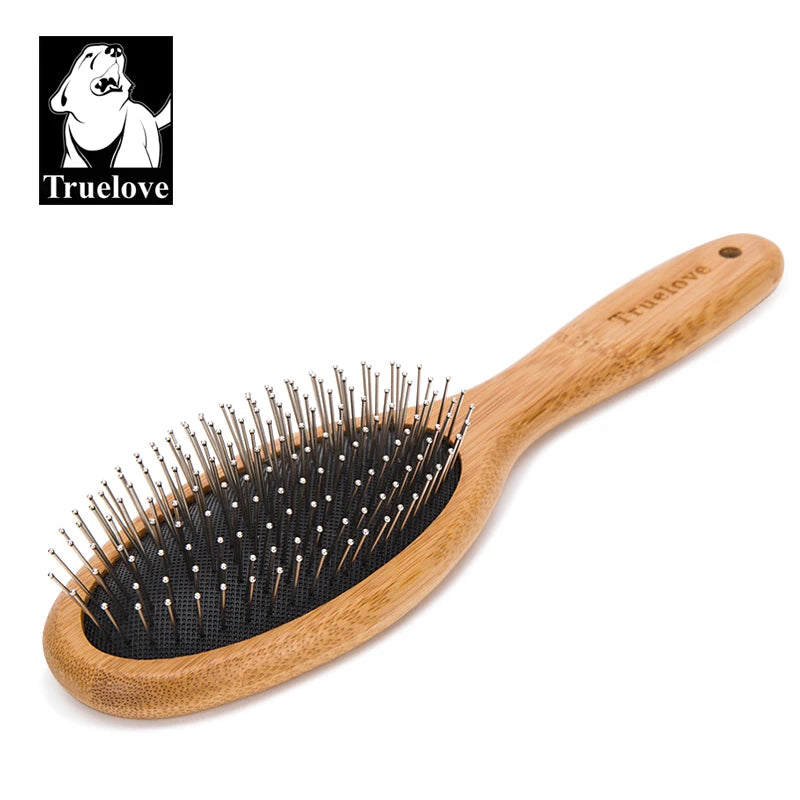 Premium Pet Grooming Brush – Gentle Deshedding Comb for Dogs & Cats
