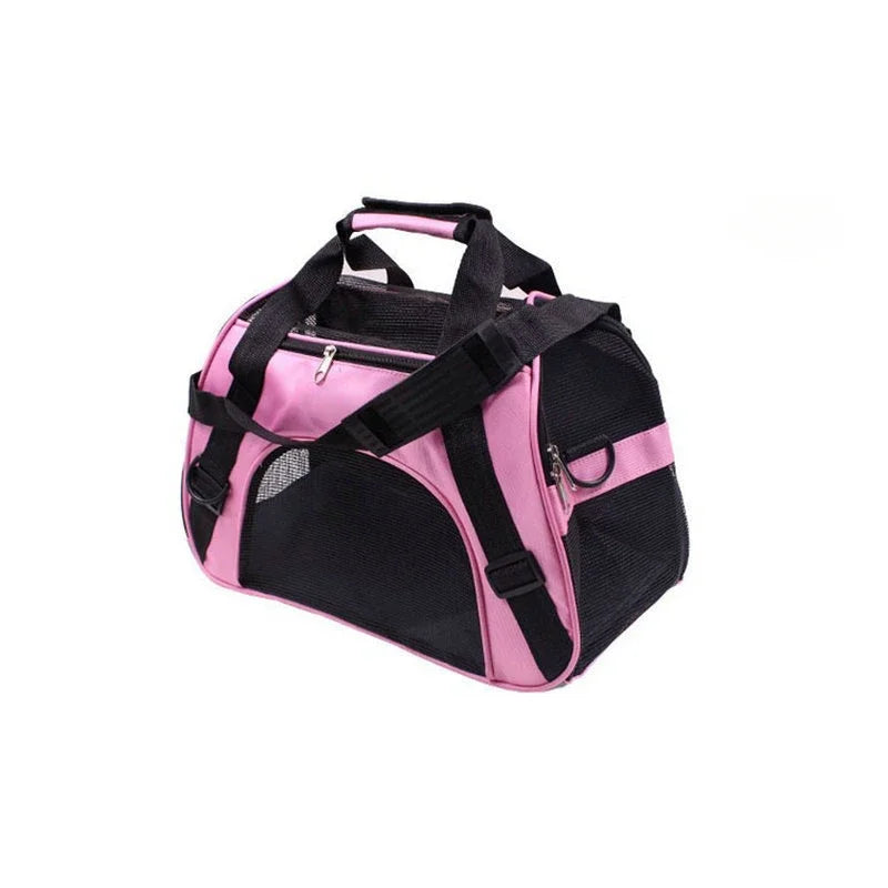 Portable Pet Carrier Bag – Comfortable & Breathable Travel Bag for Cats & Small Dogs