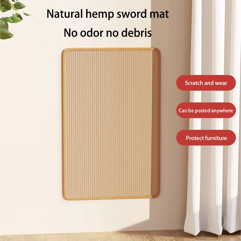 Prevent scratches on furniture with this cat scratching mat