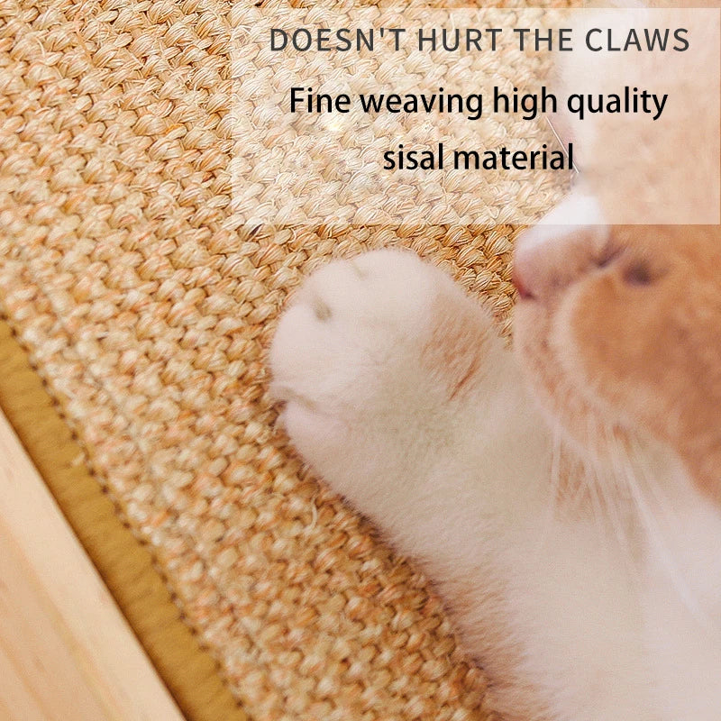 Prevent scratches on furniture with this cat scratching mat