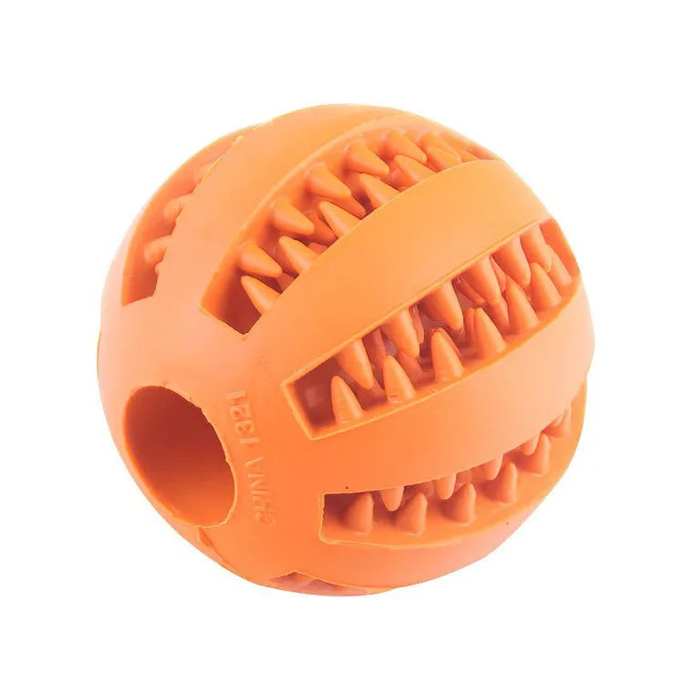 Interactive Treat Ball for Dogs – Fun, Chew-Resistant & Teeth Cleaning Toy