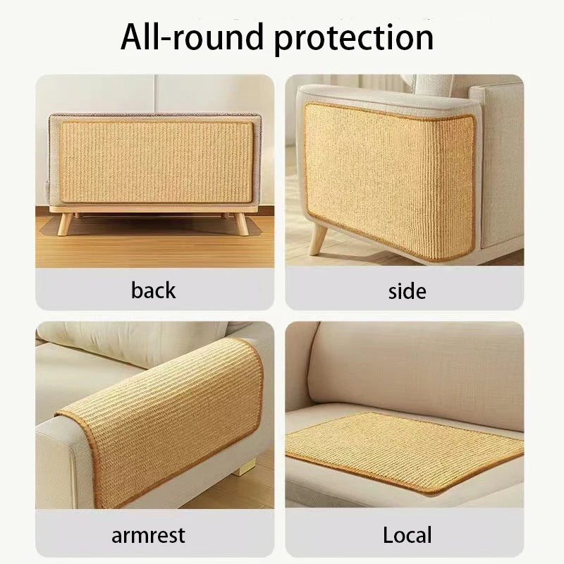 Prevent scratches on furniture with this cat scratching mat