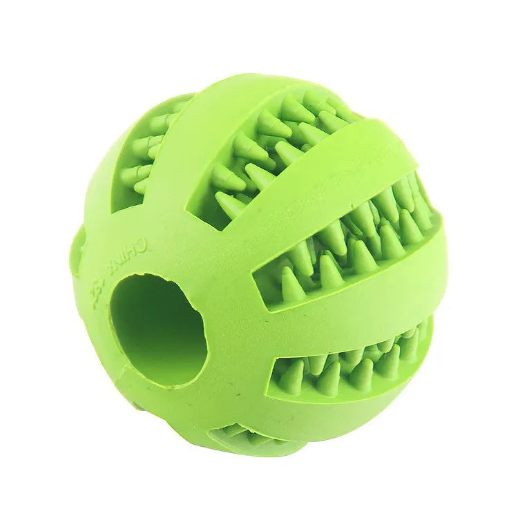 Interactive Treat Ball for Dogs – Fun, Chew-Resistant & Teeth Cleaning Toy
