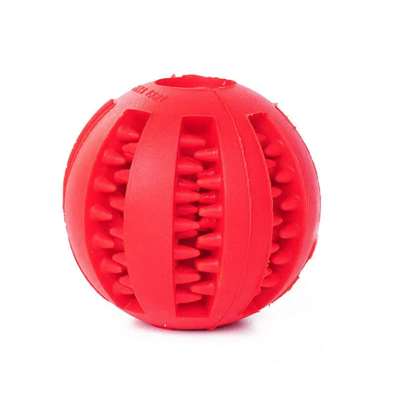 Interactive Treat Ball for Dogs – Fun, Chew-Resistant & Teeth Cleaning Toy
