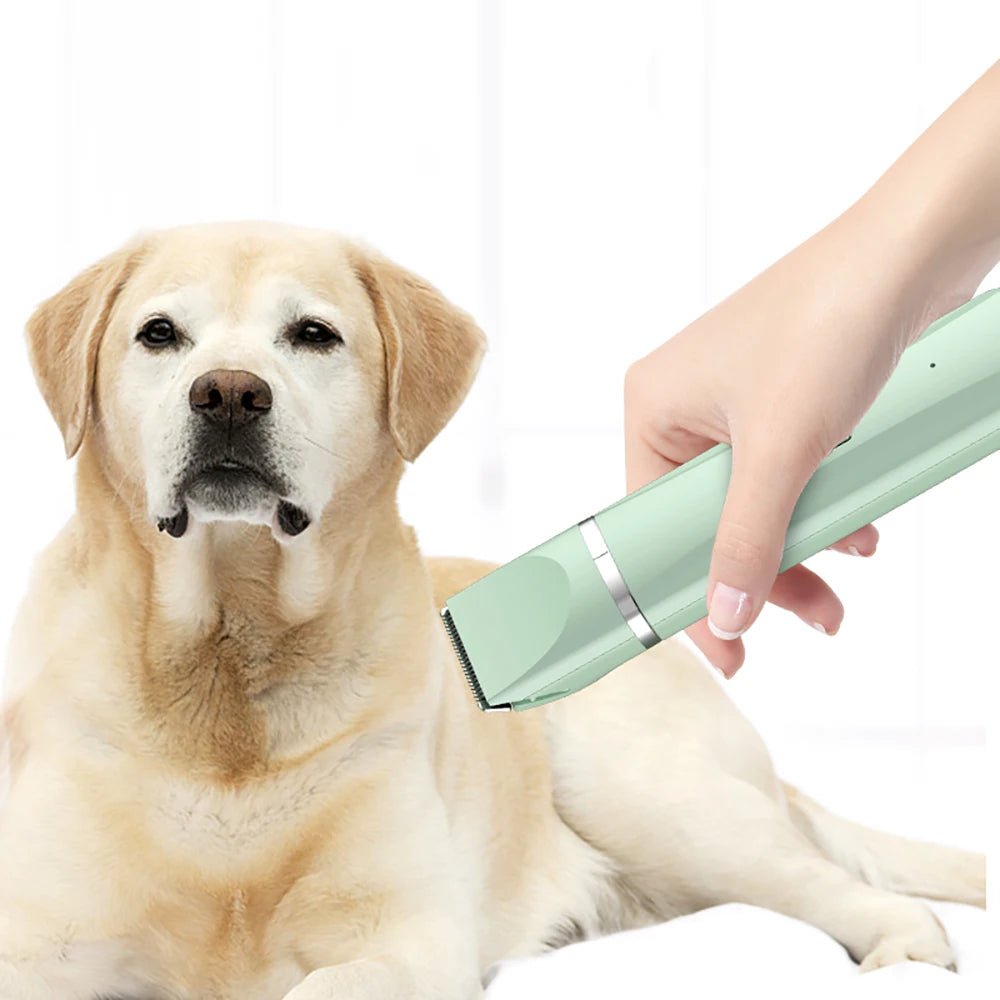 4-in-1 Pet Grooming Kit – Trim, Shave & Nail Grinder for Dogs & Cats