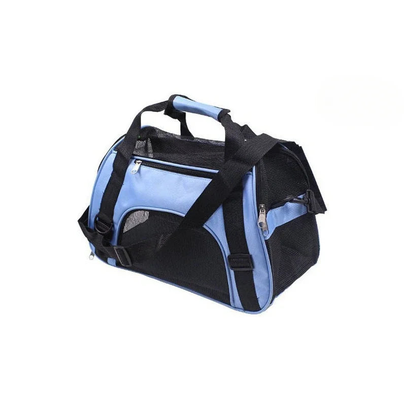 Portable Pet Carrier Bag – Comfortable & Breathable Travel Bag for Cats & Small Dogs