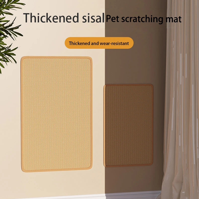 Prevent scratches on furniture with this cat scratching mat